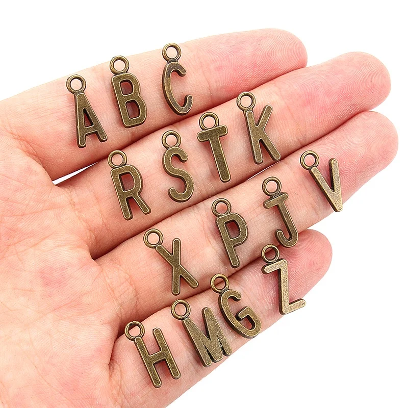 Mix Bronze Colors Charms Mix, 26 Alphabet Charms For Bracelets alphabet Letter Charms Fit Jewelry Making, Antique silver
Mix Bronze Colors Charms Mix, 26 Alphabet Charms For Bracelets alphabet Letter Charms Fit Jewelry Making, Antique silver
