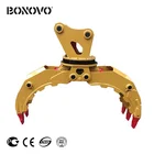 BONOVO 360 Degree Rotating Hydraulic Grapple