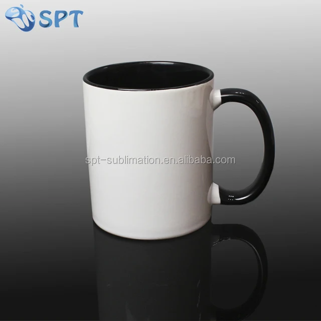 colored ceramic mug