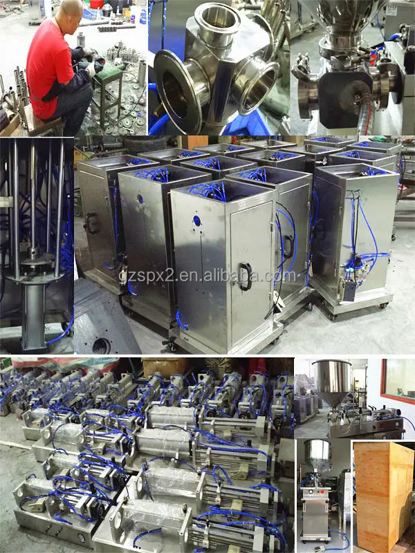filling machine process