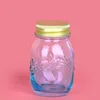 empty 50ml ball mason jar glass for fruit jam beverage salad package with metal lid for online sold
