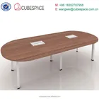 Modern office circular executive desks / office wooden table for manager