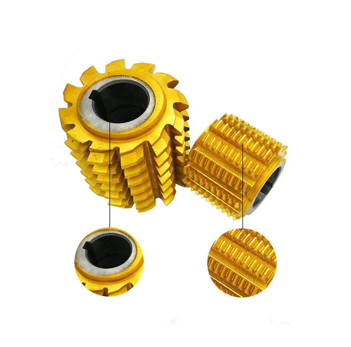 HSS m1.25 involute spline hobbing cutter with PA30, View spline hobbing