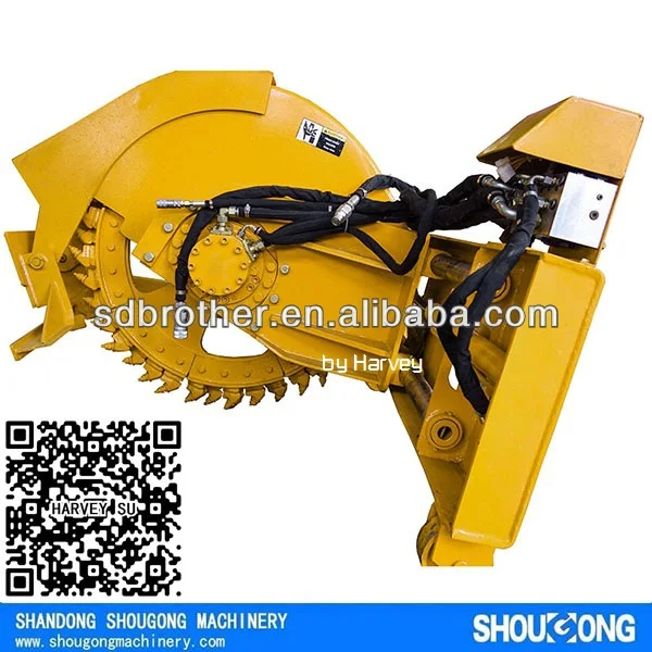 rock saw trencher