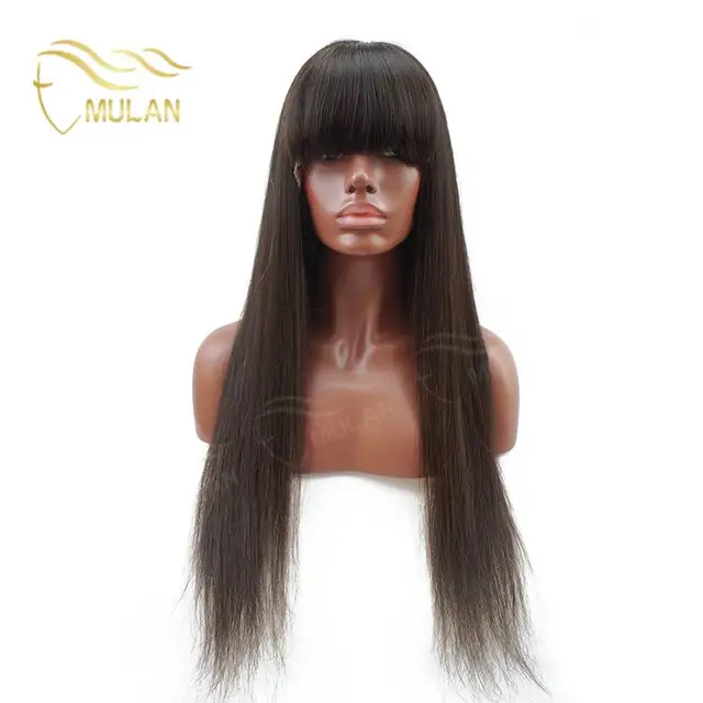 long black hair straight wig