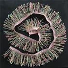 Hot Sale Rayon Colorful Tassel Fringe For Bags Clothing