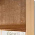 Custom made roll bamboo woven wood shade wholesale supplier in China