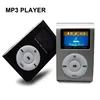Metal digital usb MP3 Music Media Player LCD Screen with USB Cable Support SD TF card