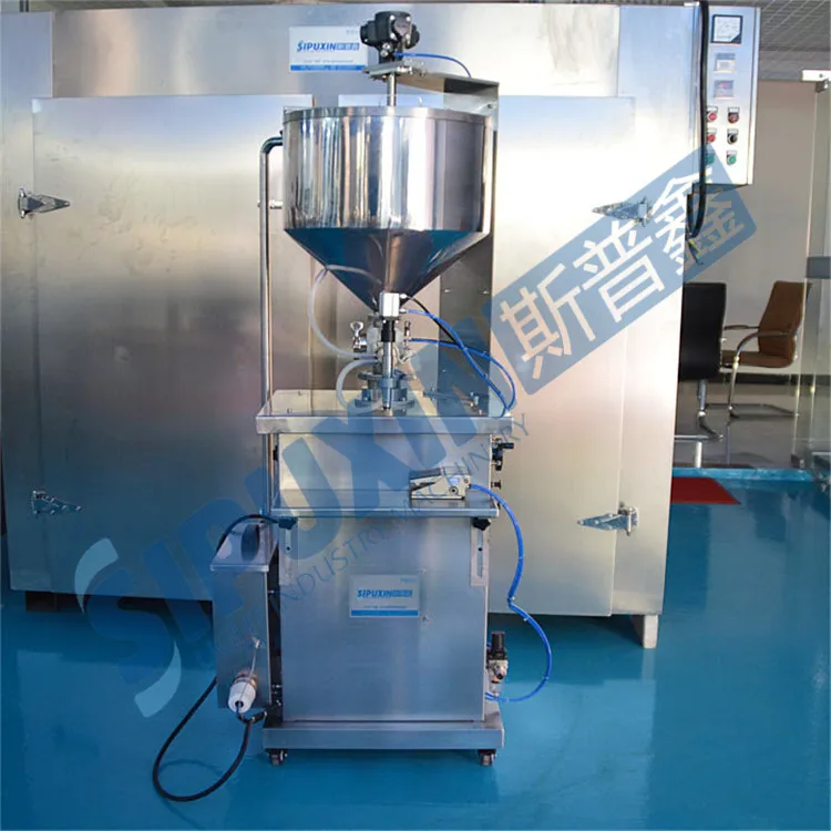 pneumatic mixing filling machine 1