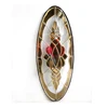 Models for Wood Doors Decorative Stained Door Glass Oval Inserts