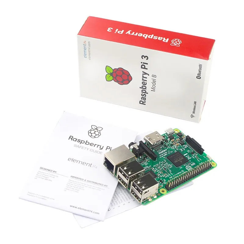 2019 New Raspberry Pi 3 Model B Board 1GB LPDDR2 BCM2837 Quad-Core