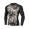Exercise Compression Breathable Running Shirt Dri Fit Men