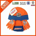Children's polar fleece hat scarf gloves set