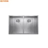 304 Stainless Steel Kitchen Sinks With Two Faucets
