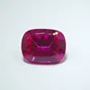 Synthetic loose gemstone millennium cutting 5# red color beautiful ruby gems hot sale