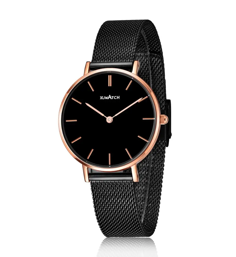 Minimalistic Fashion Watch Quartz Stainless Steel Back Wrist Watches Women, Silver / rose gold/ gold
Minimalistic Fashion Watch Quartz Stainless Steel Back Wrist Watches Women, Silver / rose gold/ gold