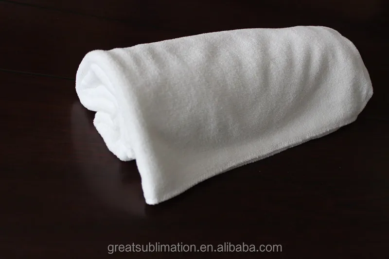 qittw  description:  sublimation white towel, soft, with high