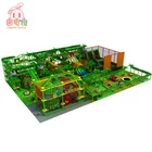 Guangzhou amusement commercial wood plastic electric soft foam baby kids indoor games toys Wooden Indoor Playground For home