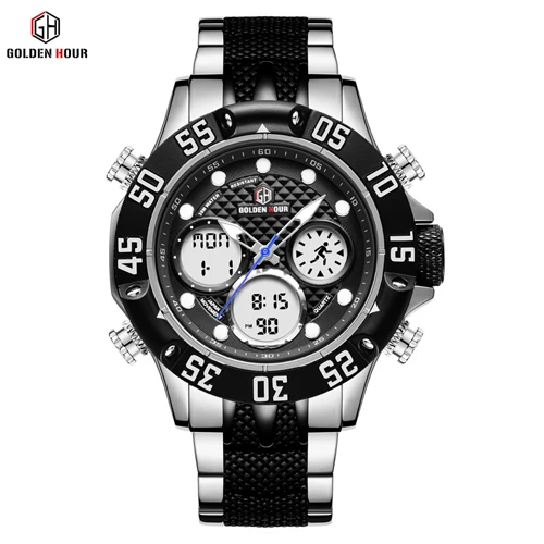 quartz Mens Sport automatic watch custom logo Outdoor Waterproof Wrist Watch Full alloy luxury watch, 3 colors
quartz Mens Sport automatic watch custom logo Outdoor Waterproof Wrist Watch Full alloy luxury watch, 3 colors