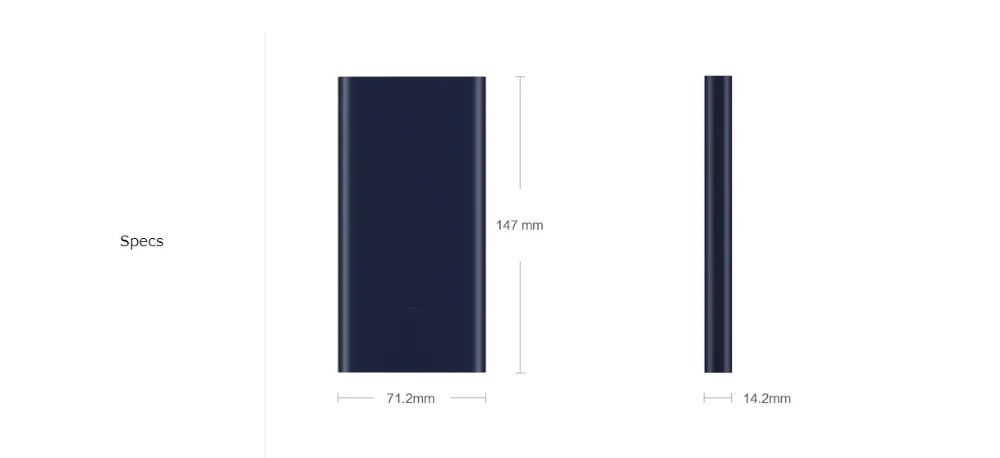 Official Global Version Xiaomi Mi Power Bank 2 2S 10000mAh Quick Charge Portable Power Source Powerbank Black Sliver - ANKUX.COM