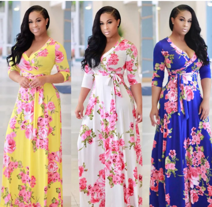 Amazon Sale Fast Fashionable Digital Printed V-Collar Dresses and Dresses in Europe and America
Amazon Sale Fast Fashionable Digital Printed V-Collar Dresses and Dresses in Europe and America