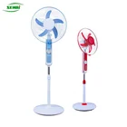 12v 9ah solar ac dc electric operated rechargeable stand fans