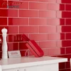 Ceramic Kitchen Wall Tile 100x300 Red Tiles Price