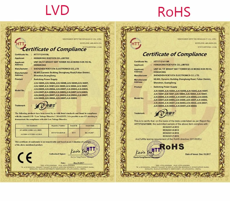 LVD ROHS