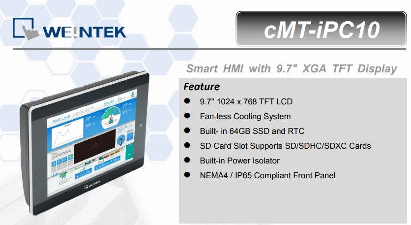 Weintek Weinview Hmi Cmt Ipc Touch Screen Hmi Buy Cmt Ipc Touch