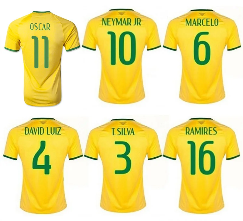 neymar jr brazil jersey