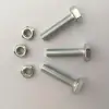 DIN933 grade 8.8 bolt hardware tools zinc plating hex bolts