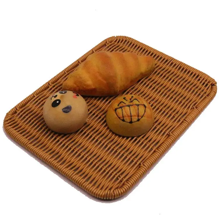Nestable stackable individual woven rattan thick placemats table mat, Bread yellow, red brown
Nestable stackable individual woven rattan thick placemats table mat, Bread yellow, red brown