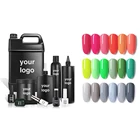 China Manufacturer 240 Colours LED Natural Gel Polish Soak off Gel Color Private Label UV Nail Gel Polish