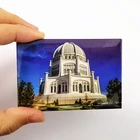 Promotional Hot Selling Tourist Souvenir Custom City Metal Tinplate Fridge Magnets for Gifts