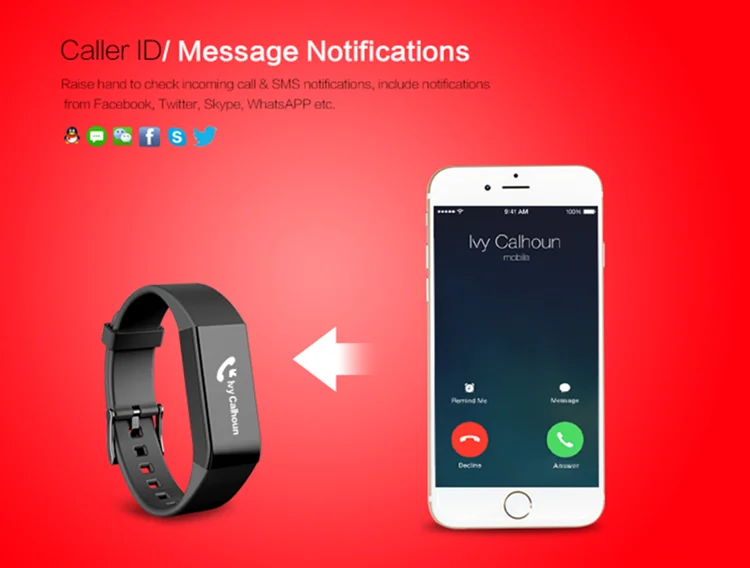 Vidonn A6 Watch Pedometer With Accelerometer Bluetooth Wrist Band Fitness Tracker