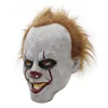 Quality Latex Pennywise Clown Stephen King's Mask Halloween Horror Creepy Mask For Adult