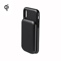 

Qi Certified 5W magnetic battery pack mobile phone case 3000mAh wireless power bank for iPhone 8 Plus X XR XS MAX