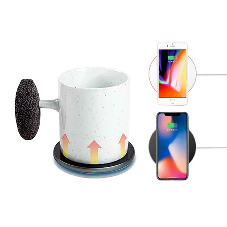 Special design OEM functional wireless coffee mug warmer and phone charging pad for gift
Special design OEM functional wireless coffee mug warmer and phone charging pad for gift