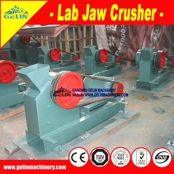 PE100*100 small capacity lab breaker jaw crusher for ore sample crushining