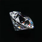 トップ品質モアッサナイトダイヤモンド d カラー VVS1 GRA カット moissanites 1 カラット白モアッサナイトダイヤモンド価格