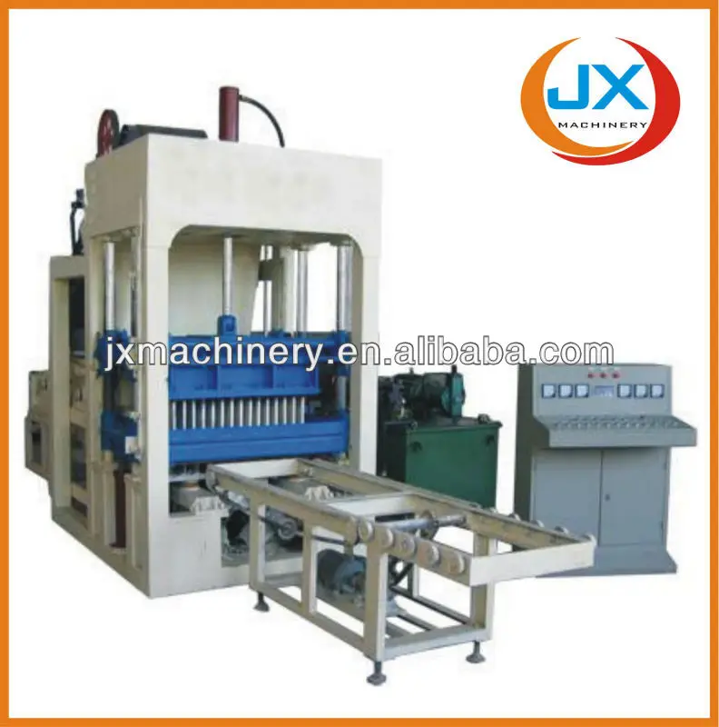 concrete block making machine design pdf