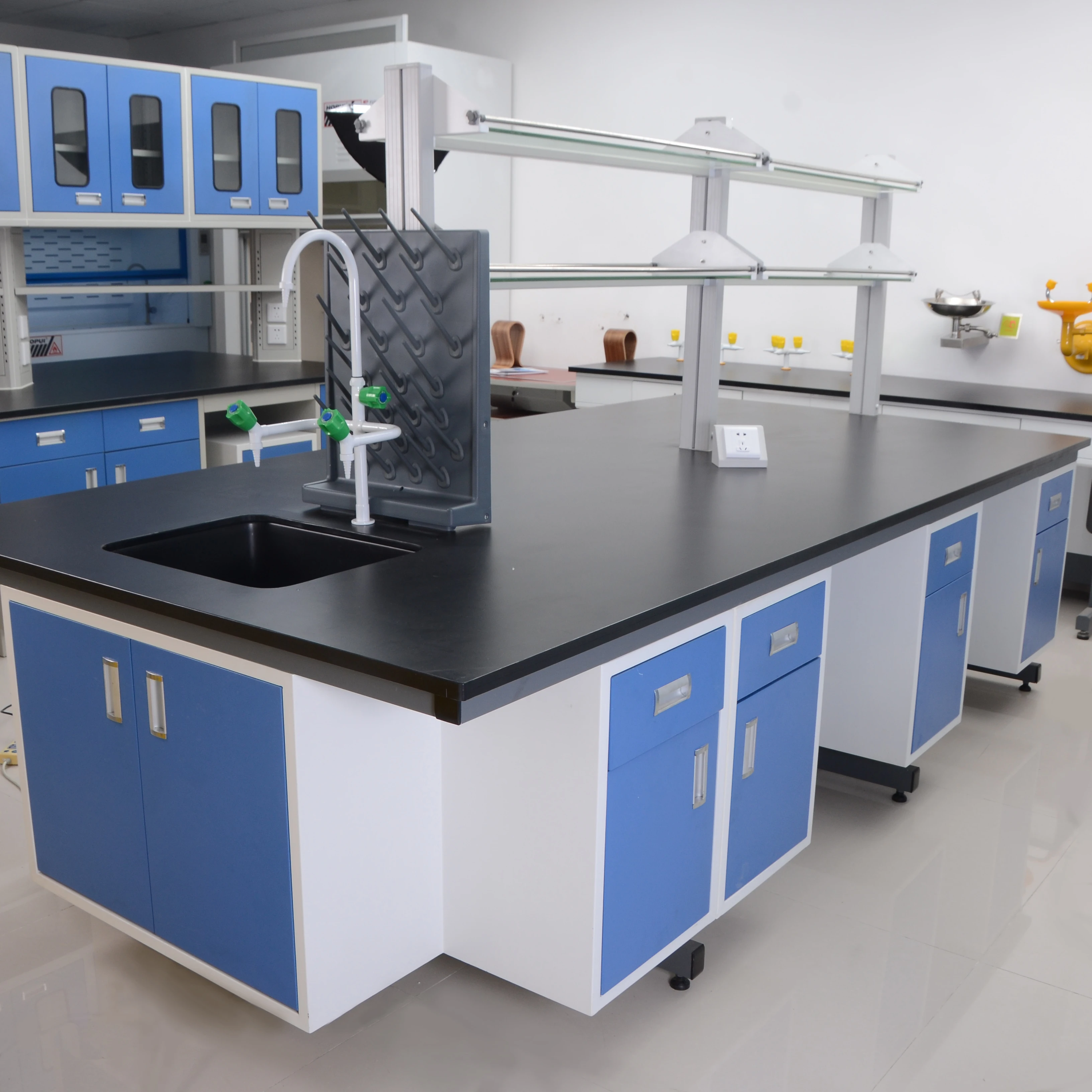 Ce Certificate All Steel Biology Laboratory Work Bench Equipments