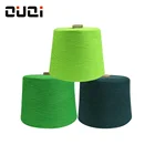 Wholesale white color dope dyed black knitting cotton yarn for socks