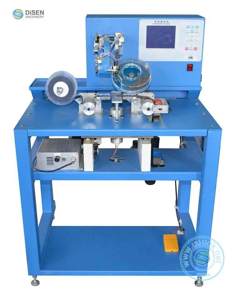 Factory outlet roll textiles lace ribbon printing rhinestone motif automatic hot fix tape machine