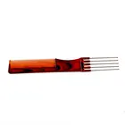 Fork personalized for dyeing hair comb