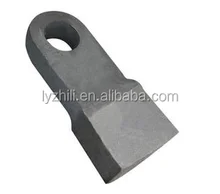 quarry ore/coal mining use crusher hammer cast hammer bimetal materials