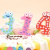 creative party gifts birthday animal number cake candles animation