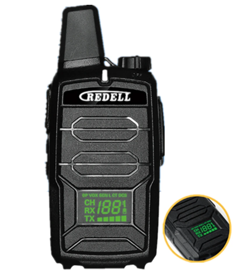 Redell R-6508 Newest LED Display PMR446 kids walie talkie with CE Approval, Black
Redell R-6508 Newest LED Display PMR446 kids walie talkie with CE Approval, Black