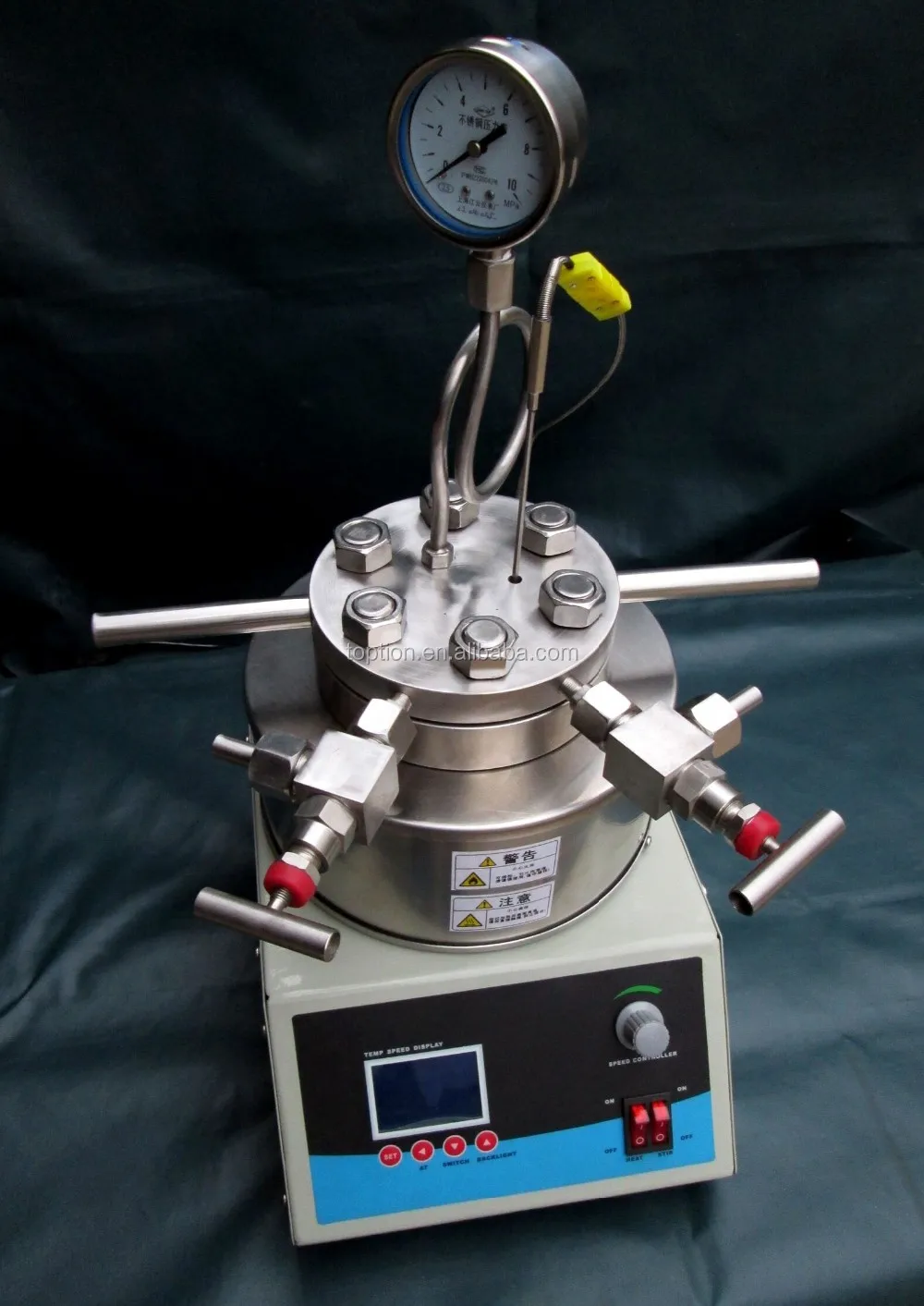 Chemistry Lab High Pressure High Temperature Reactor With Magnetic