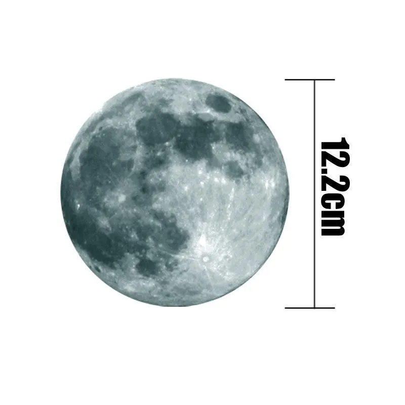 12 2cm Moon On My Book Glowing In The Darkness Car Sticker Buy Car Sticker Glowing In The Darkness Sticker Moon Sticker Product On Alibaba Com